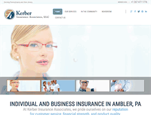 Tablet Screenshot of kerberinsurance.com
